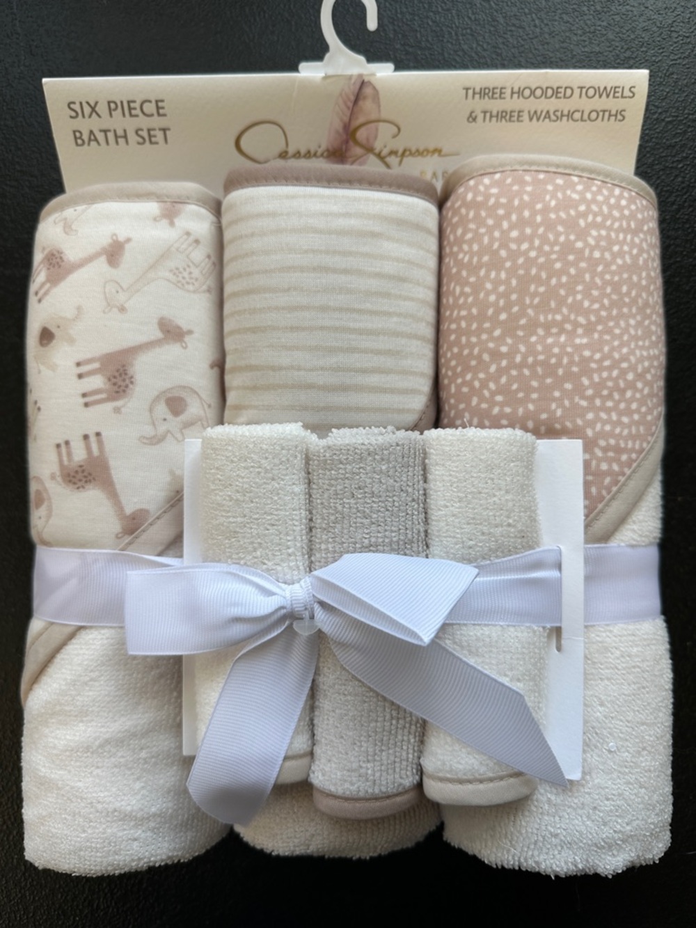 Jessica Simpson Six Piece Bath Set NWT